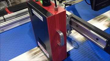 Precision Finishing Systems- 1030FW Full Width Vacuum Conveyor w/ UV Print