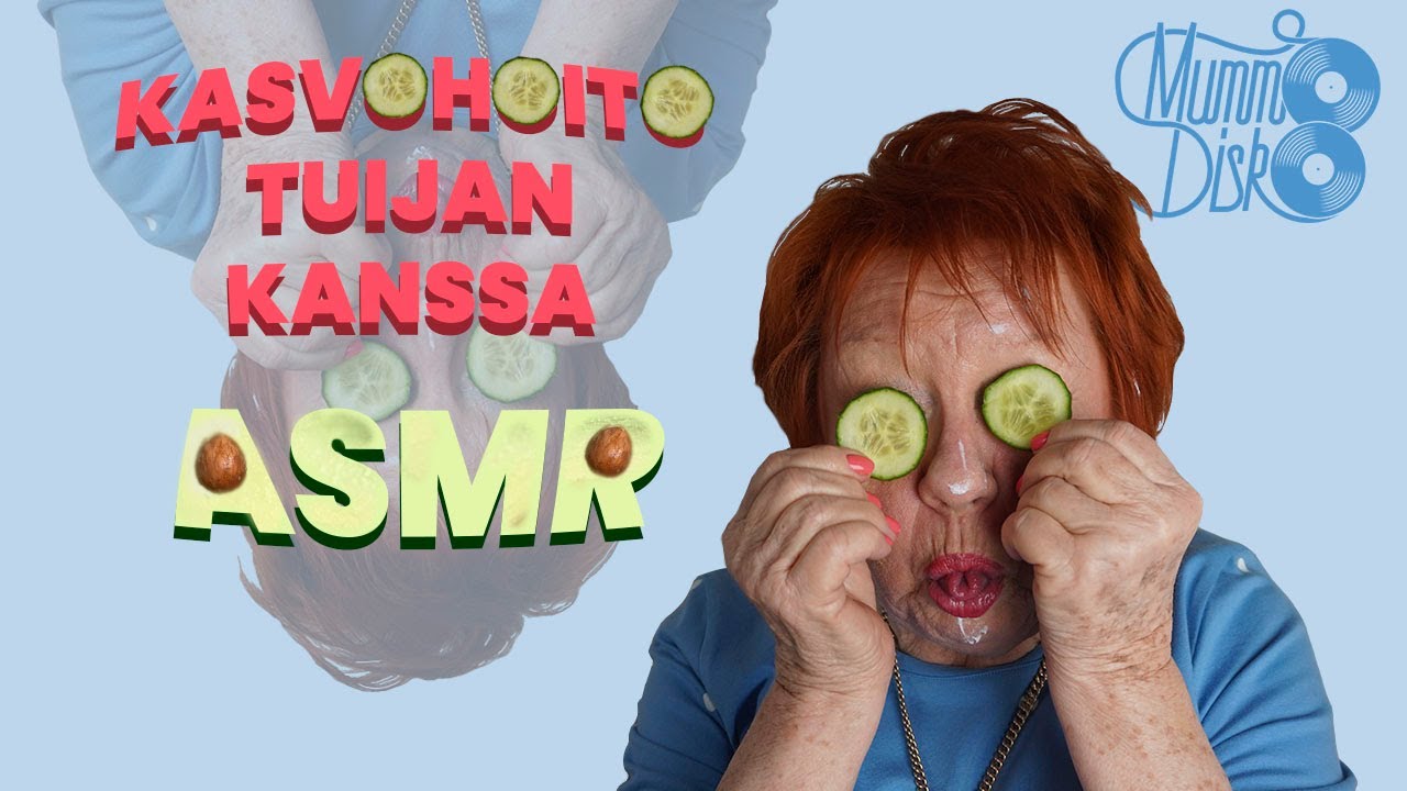 ASMR SUOMI - Kasvohoito Tuijan kanssa!