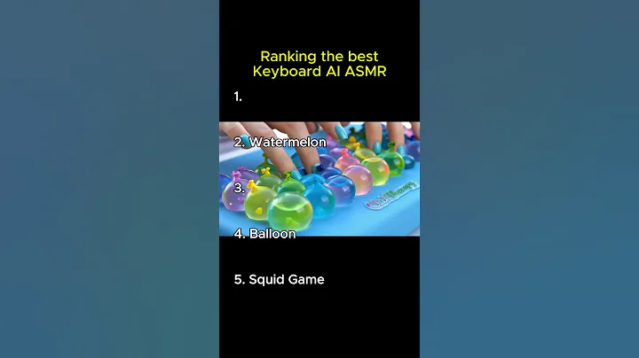 Ranking the best keyboard asmr ai videos #ai #asmr #relaxing #asmrsounds #keyboard
