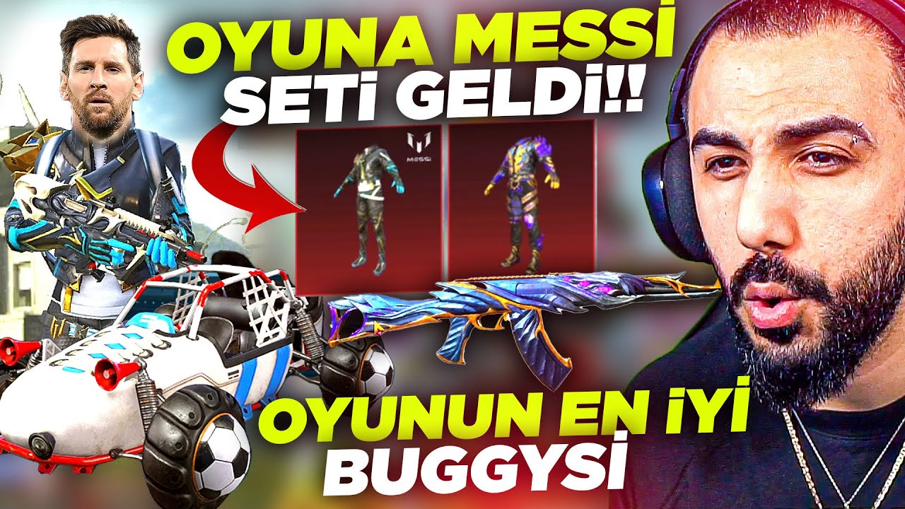 YENİ MESSİ SETİ VE KARAKTERİ GELDİ!! 😮 DÜNYA KUPASINA ÖZEL BUGGY EFSANE! | PUBG MOBILE