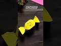 Diy chocolate gift with paper🍬 origami paper craft😱#shorts #diy #papercraft #origami  #viralshorts