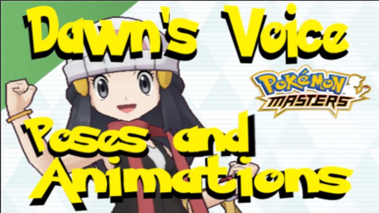 Dawn Voice - Pokémon Masters (Video Game) - Behind The Voice Actors