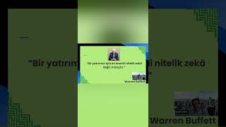 Buffetttan Önemli Bir Alıntı