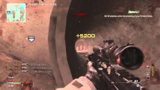MW3 QUAD FEED SPRAY WITH THE RSASS IN HARDHAT