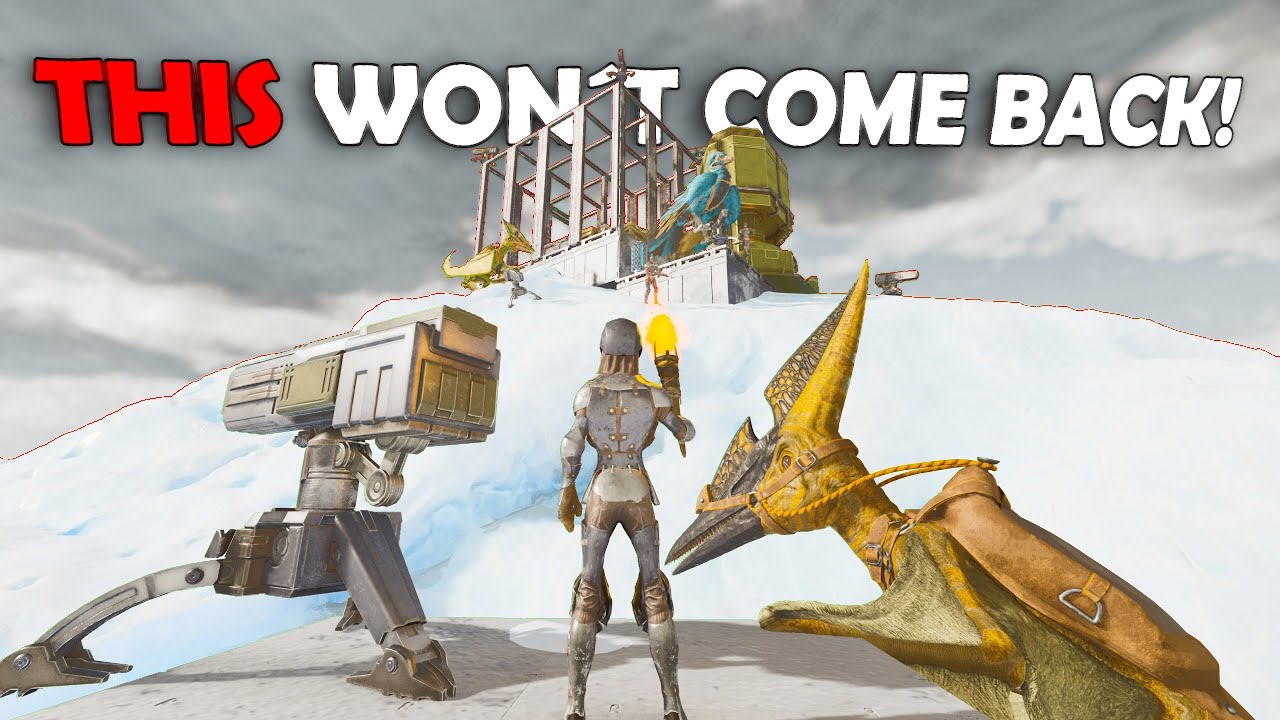 The Last Old School ARK PvP SOLO Online Raid Ever!? ARK Ascended PvP