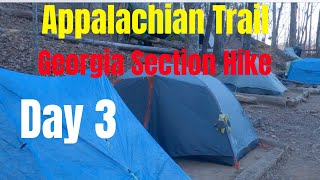 Appalachian Trail. Georgia Section Hike. Day 3