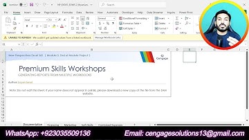 New Perspectives Excel 365 | Module 5: End of Module Project 2 | #PremiumSkillsWorkshops #module5