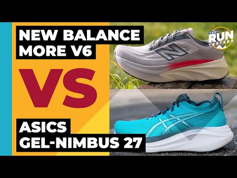New Balance Fresh Foam X More V6 Vs Asics Gel-Nimbus 27 | We compare the two cushioned cruisers