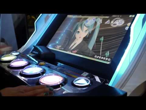 Hatsune Miku: Project Diva Arcade - こっち向いて, Baby/Look This Way, Baby [HARD]