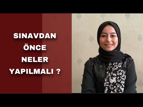 Sınav Kaygısıyla Baş Etme Yöntemleri | Psikolog İrem Oturaklıoğlu