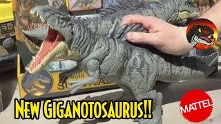 New Giganotosaurus Toy From Mattel Juric World Survival Mattel Toy Fair New York 2026