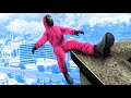 Gta 5 squid game guard  funnycrazy ragdolls episode 19