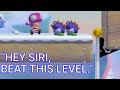 I Used SIRI to Beat This Level — Mario Maker 2 Super Expert (No-Skips)