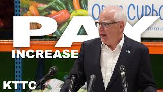 Here's why Walz took a pay raise on his way out the door