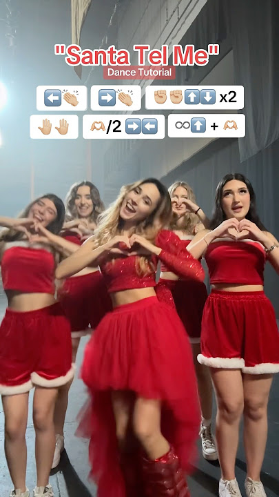 'Santa Tell Me' - Dance Tutorial | Andra Gogan