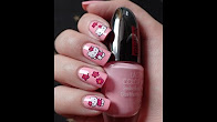 Nail Art | Hello Kitty water stickers