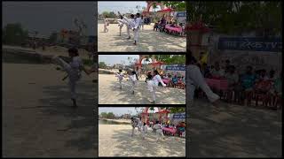 Taekwondo grading video (yellow/green belt) #viralvideo #taekwondo #exam #yellowgreenbelt #ytshorts