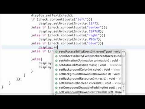 Android Application Development   30   Setting Color of a TextView in Java