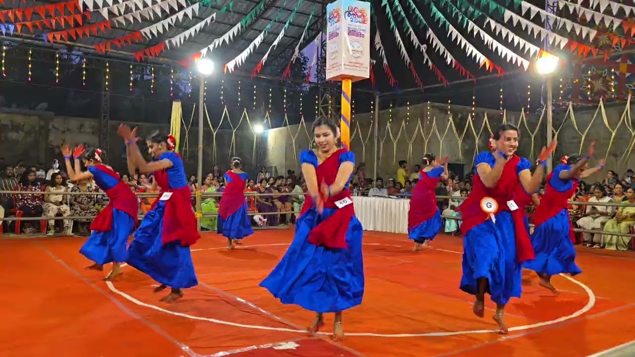 Devi Devotional Song  kaikottikali dance performance  Vedanta mukal eriyamma