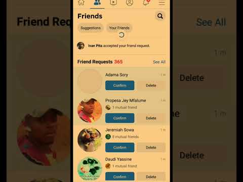 Auto friend request