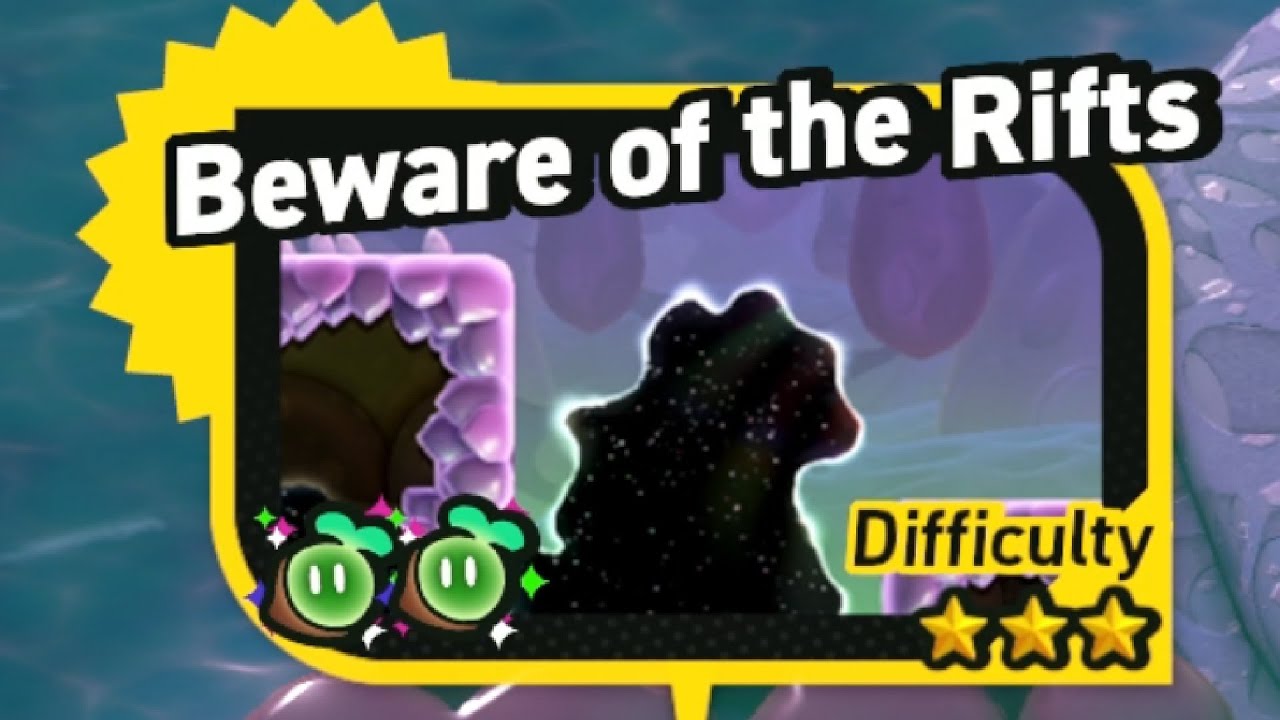 Super Mario Time Rift Beware of the Rifts 100% All Coins and Wonder Seeds Super Mario Bros ...