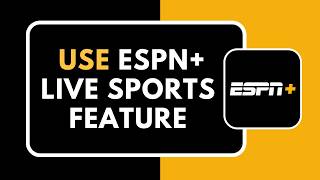 How to Use ESPN+ Live Sports Feature screenshot 4