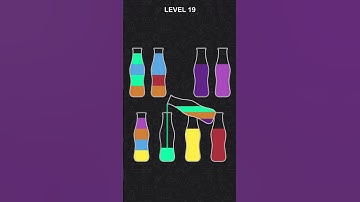 Water Sort Puzzle - Sort Color Level - 19 II #Shorts