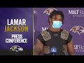 Lamar Jackson Reacts to Record-Setting Day | Baltimore Ravens Presser