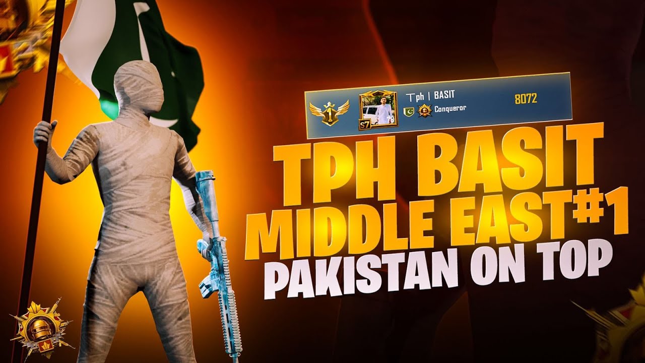 10800 POINTS TODAY PAKISTANI FLAG ON TOP | TPH BASIT IS LIVE | PUBG ...