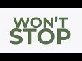 Won&#39;t Stop (Official Lyric Video) - Brothers Page