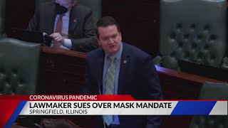 Illinois state lawmaker sues over state Capitol mask requirements