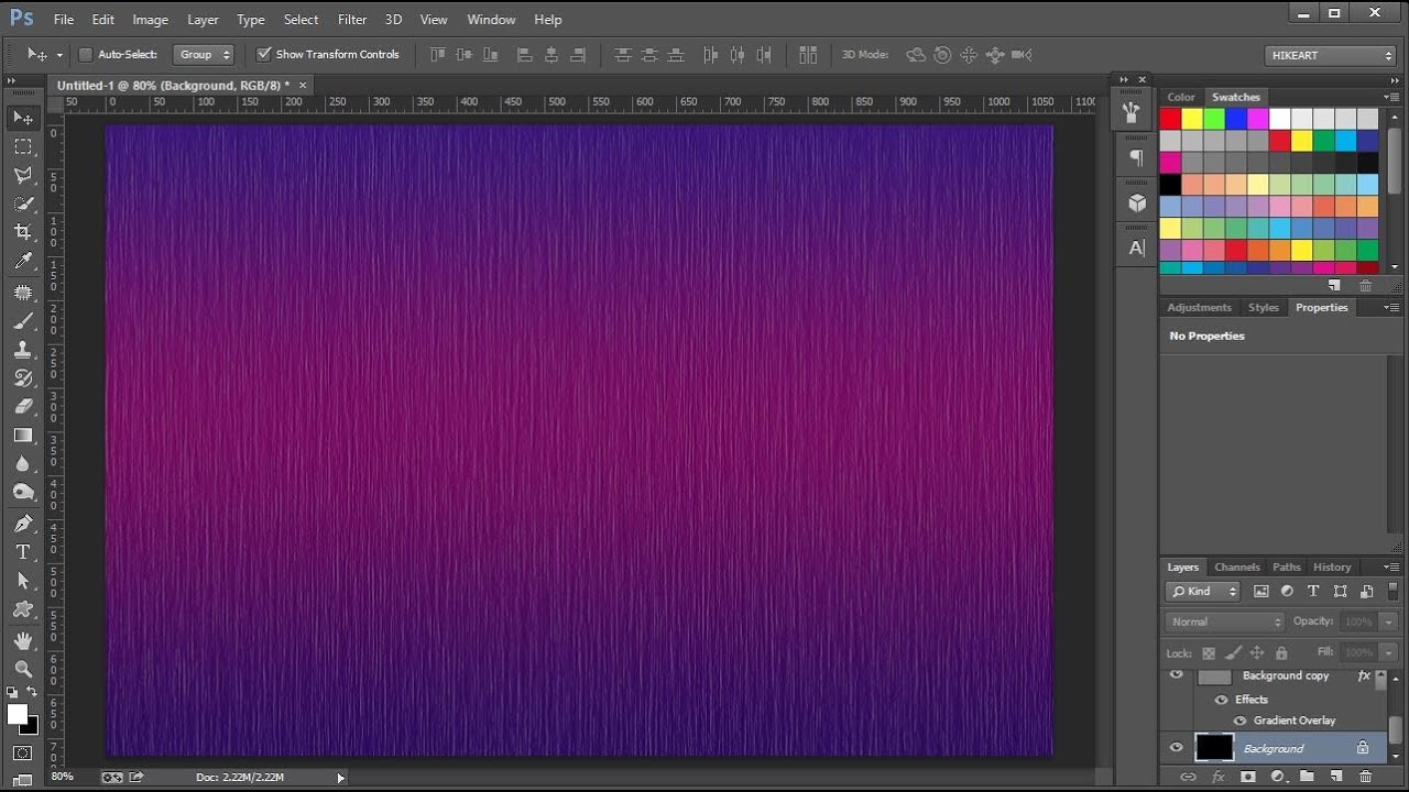 How to Create a Simple Background in Adobe Photoshop | #1 - YouTube