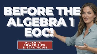 Tips & Strategies to Pass the EOC Exam