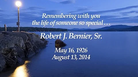 Robert J. Bernier, Sr.