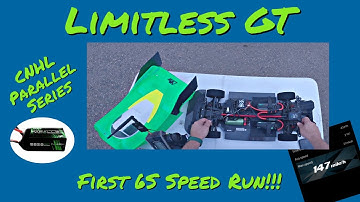 147mph Limitless GT-First 6S Pass-CNHL Parallel Series #speedrun  #arrma #limitless  #cnhl