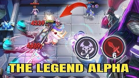 “How to Build 3 Star Alpha in Magic Chess Go Go | Lylia Commander & Warrior Synergy”