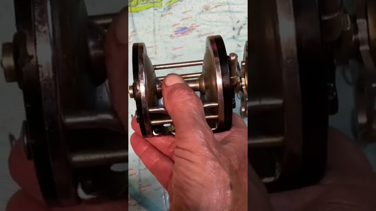 Unique #fishing #reel feature on an Ocean City reel 