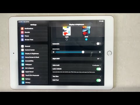 How To Enable Bold Text On iPad