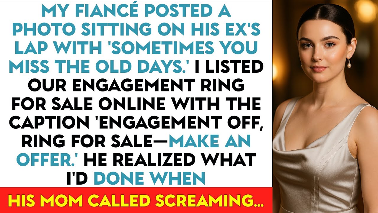 My Fiancé Posted a Photo Sitting on His Ex's Lap With 'Sometimes You Miss the Old Days.' I Listed...