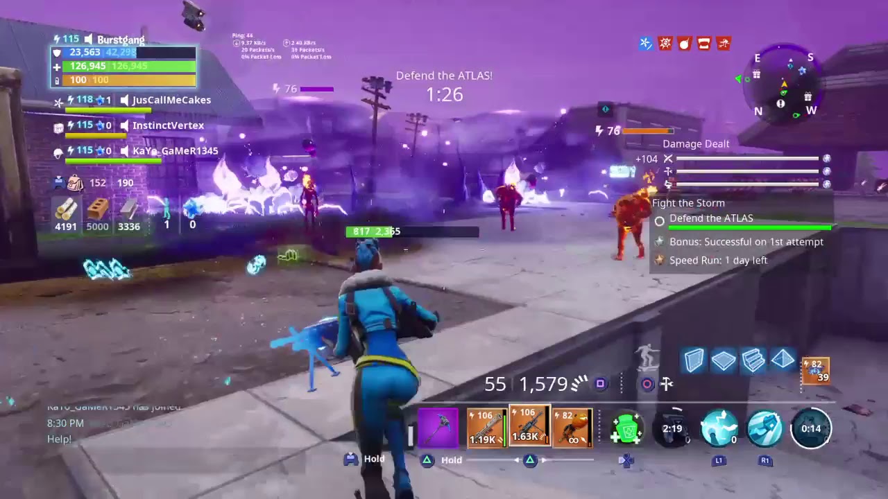 Fortnite STW| grinding legendary perk up