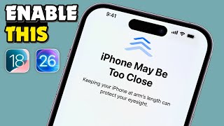 How To Enable Eye Protection In iPhone | iOS 18 | iOS 26 screenshot 1