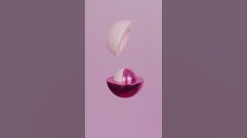 Satisfying Infinite Zoom Marble - Infinite Looping Blender 3D Animation