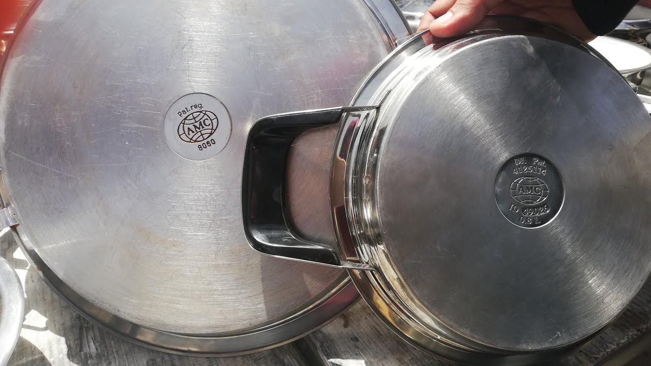 #أوانيAmc#الصحية_لطبخ_صحي مجموعة كاملة بأقل سعر👌