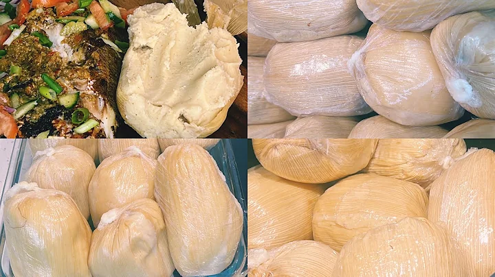 HOW TO MAKE 🇬🇭GA KENKEY & COOK IN 1 HOUR - SUPER FAST & EASY