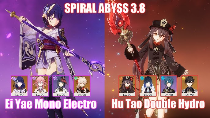 DOUBLE HYDRO HU TAO: ZHONGLI Version [2.7 Spiral Abyss Showcase]