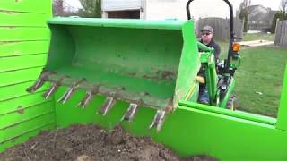 Tractor Steroids! Heavy Hitch Toothbar Eats Dirt