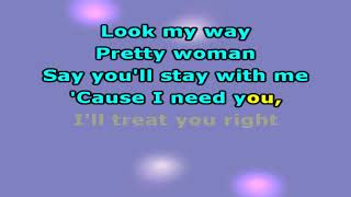 Video thumbnail of "Roy Orbison   Pretty woman (no backings) - Karaokê"