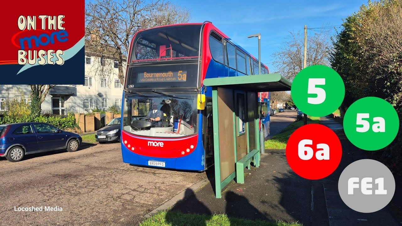 On The More Buses: 5, 5a, 6a & FE1
