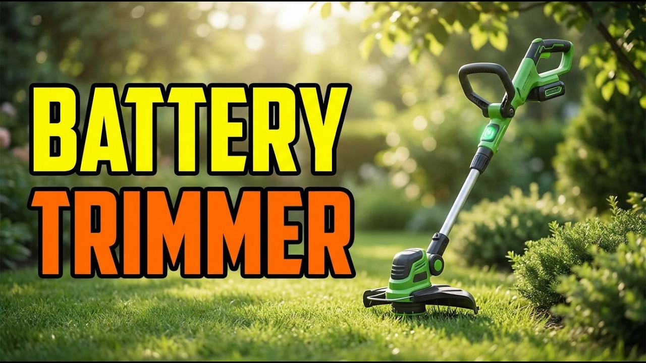 TOP 5 Best Battery String Trimmer 2026 - YouTube