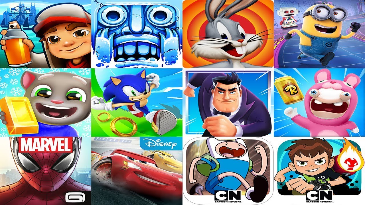 Talking Tom Gold Run vs Subway Surfers vs Sonic Dash Iron Ben vs